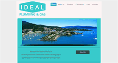 Desktop Screenshot of idealplumbingandgas.com